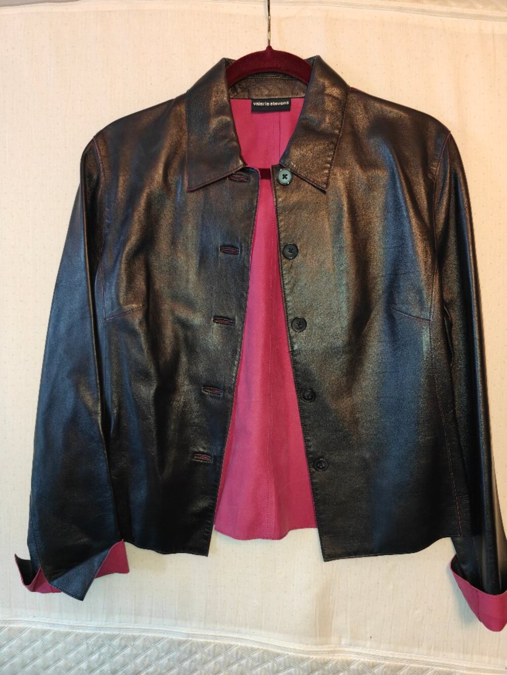 Valerie Stevens Leather Jacket